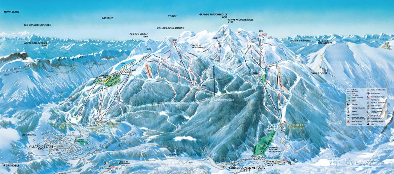 Les Balcons De Villard, Studio Chaleureux 4-6 Pers 50M Des Pistes, Balcon Expose Sud, Draps Non Compris Villard-de-Lans Exterior foto
